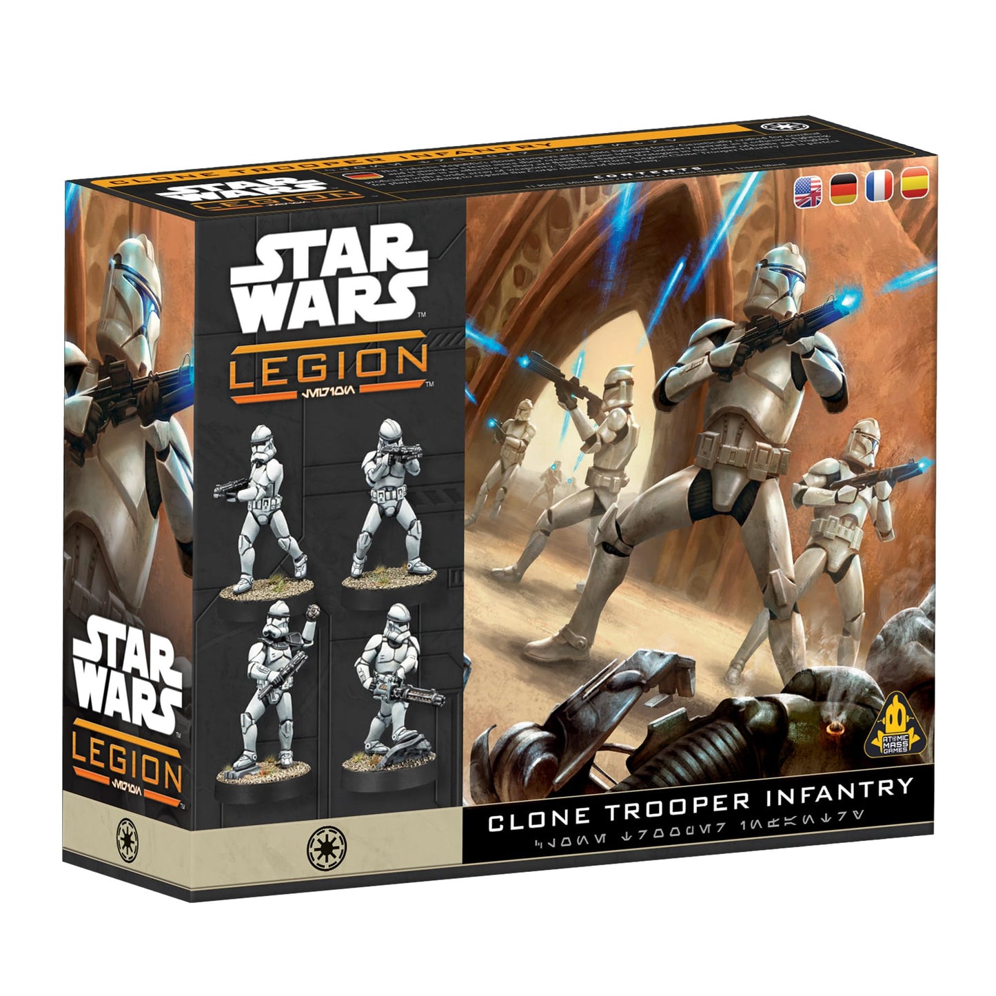 Star Wars Legion Clone Troopers Infantry Board Game by Atomic Mass 1