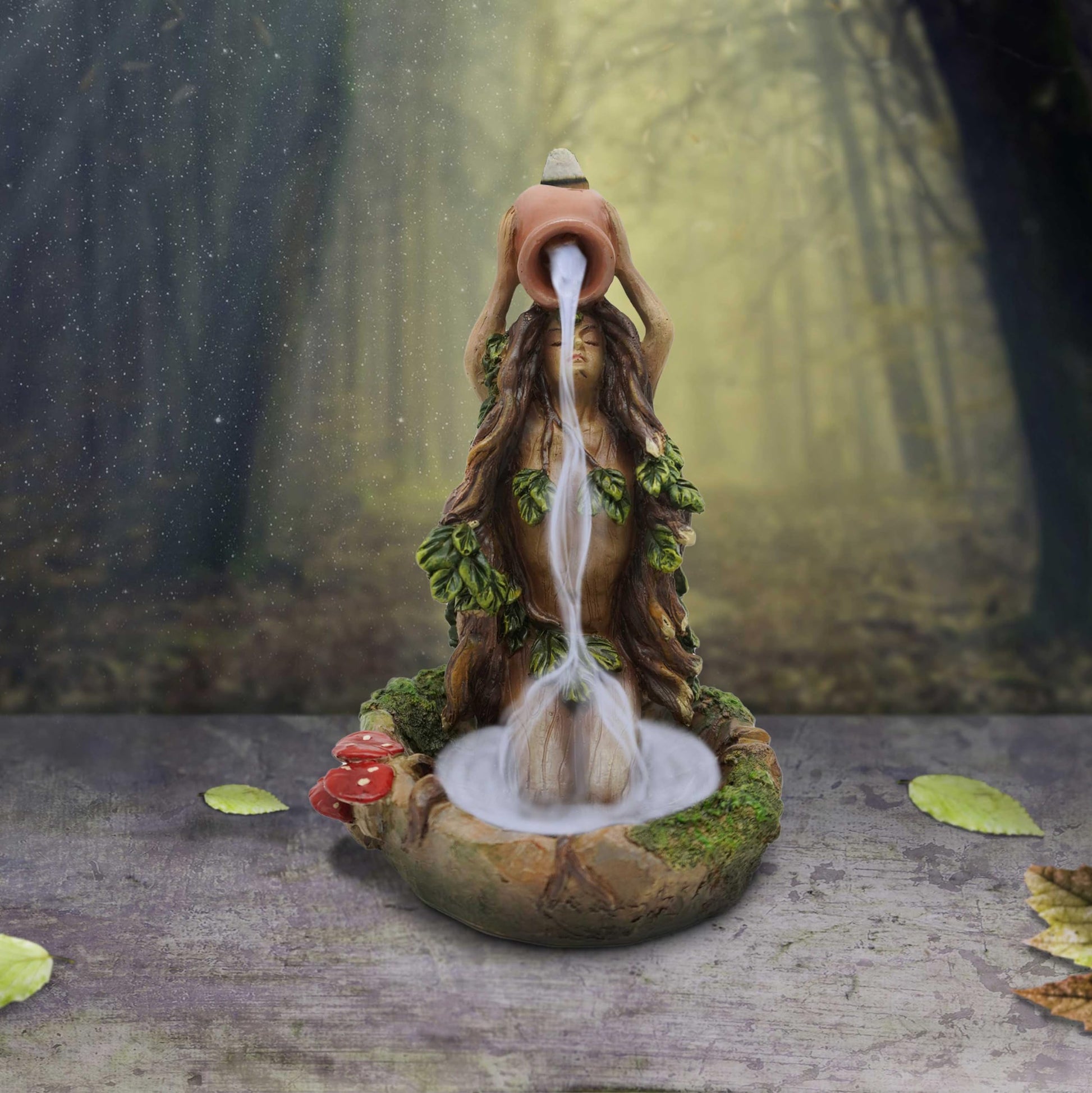 Forest Maiden Tree Backflow Incense Burner 12.5cm 5