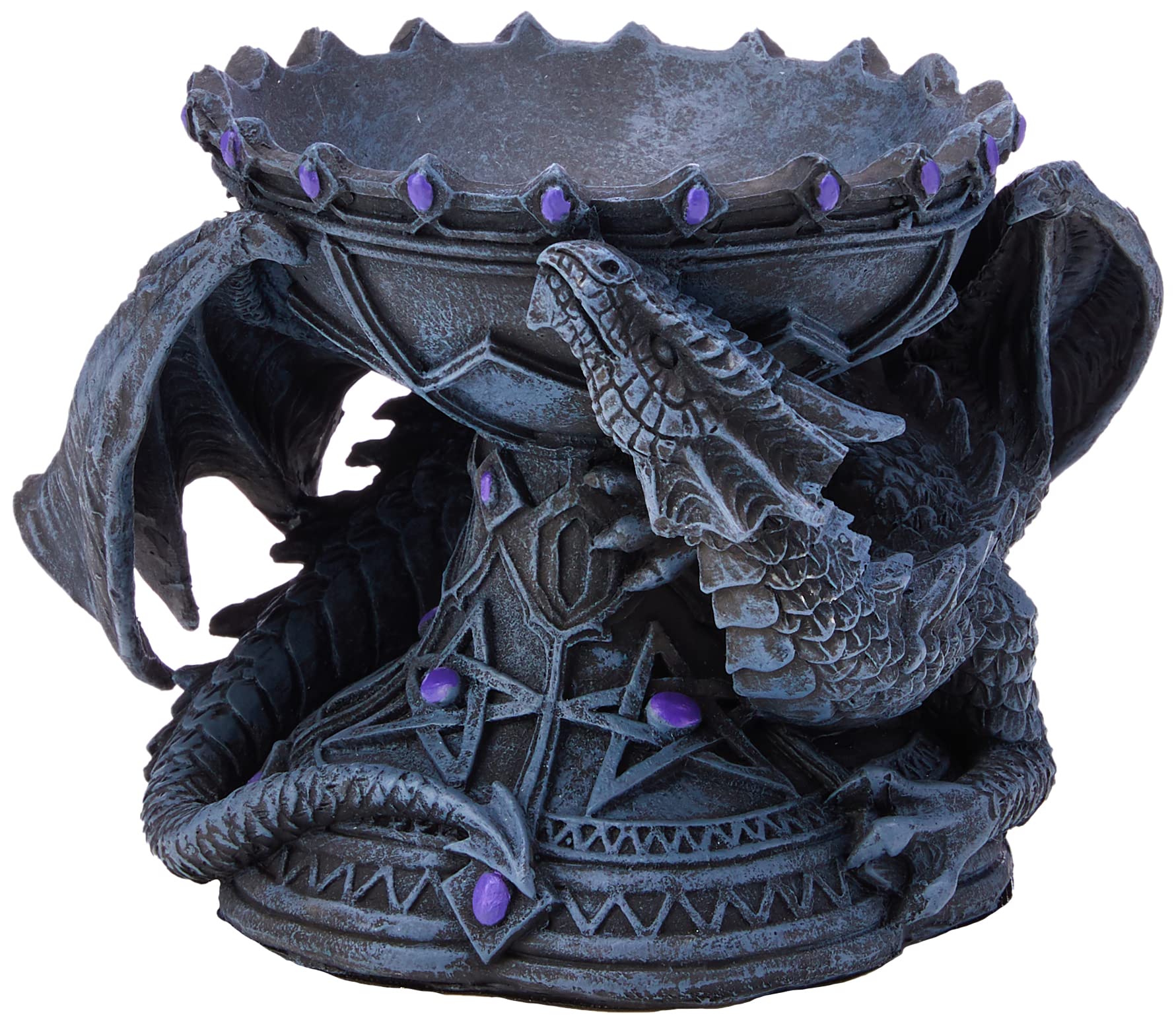 Dragon Beauty Crystal Ball Holder 18cm by Anne Stokes 2