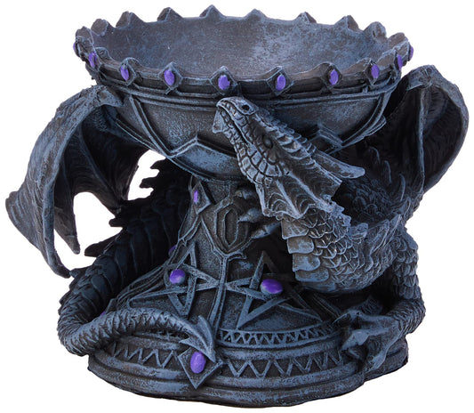 Dragon Beauty Crystal Ball Holder 18cm by Anne Stokes 2