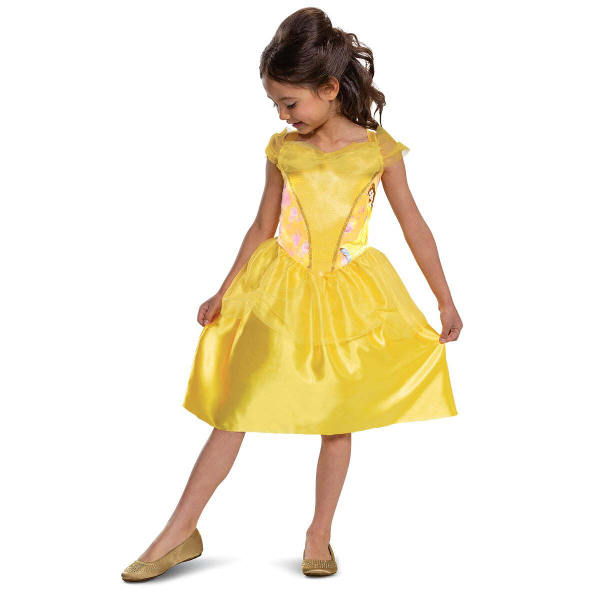Disney Belle Costume Child Yellow Dress 1