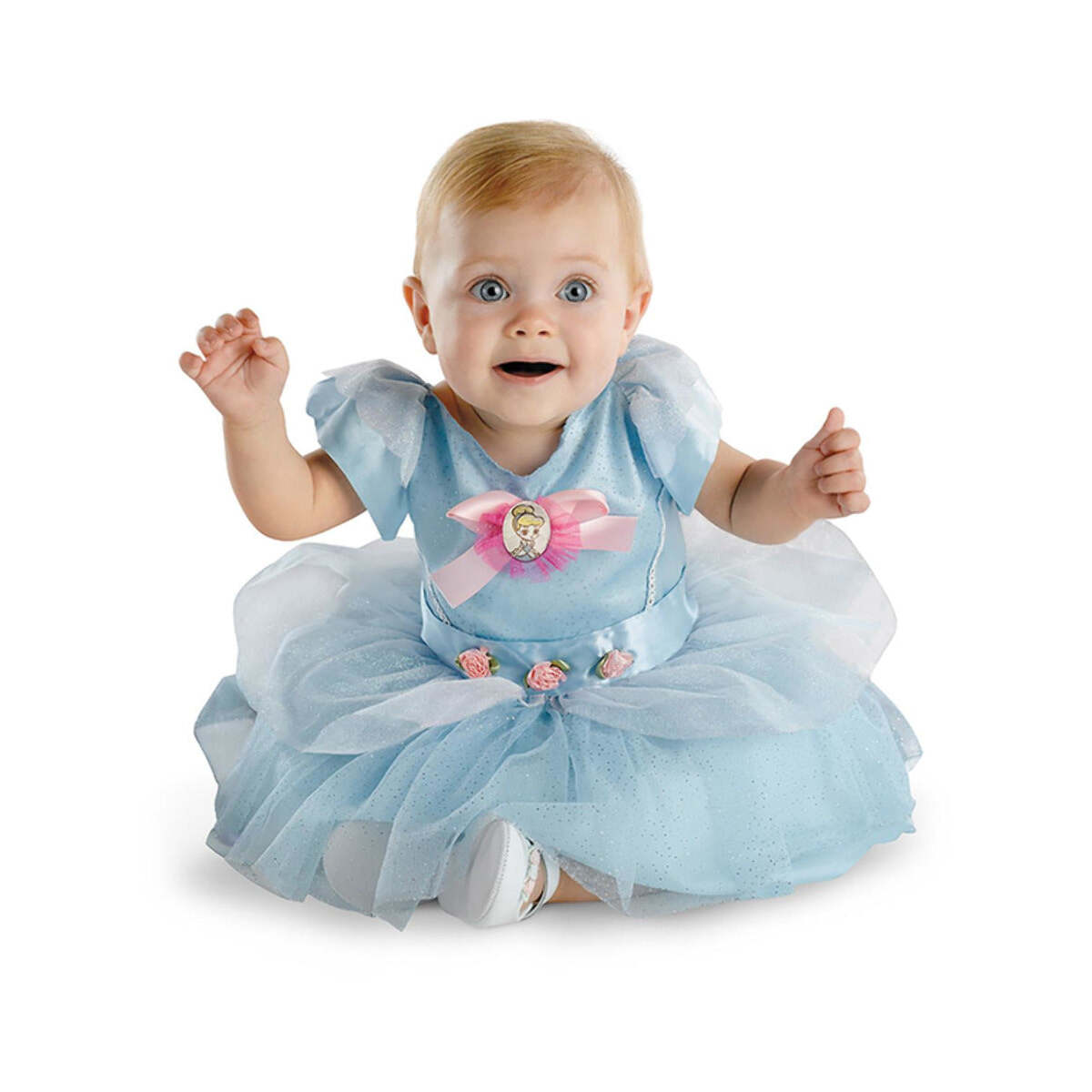 Cinderella Classic Costume Baby Blue Dress Disney 1