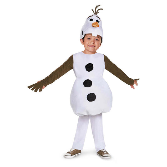 Disney Frozen Olaf Deluxe Costume Child Snowman Jumpsuit 1