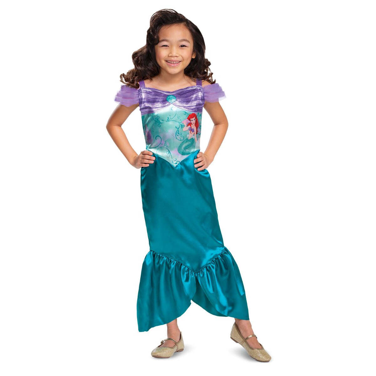 Disney The Little Mermaid Costume Child Dress 1