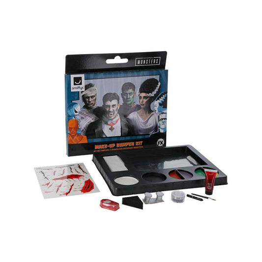 Universal Monsters Make Up Bumper Kit Aqua Pots Transfers  Blood  Crayon  Shimmer Powder 1