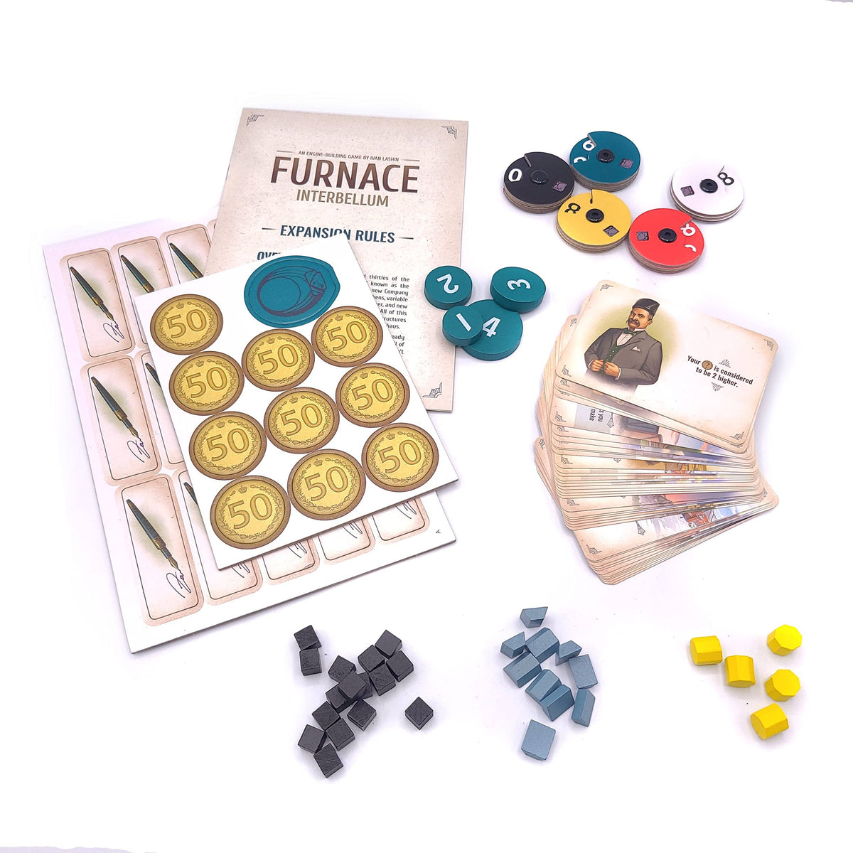 Furnace Interbellum Board Game by Arcane Wonders 4