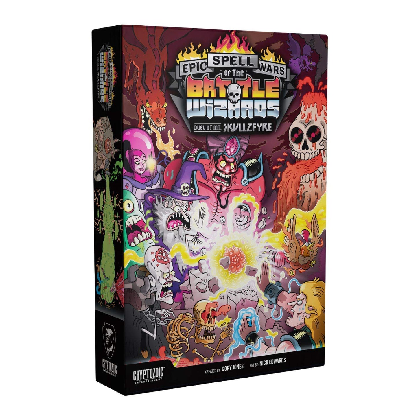 Epic Spell Wars of the Battle Wizards Duel at Mt Skullzfyre Card Game 1