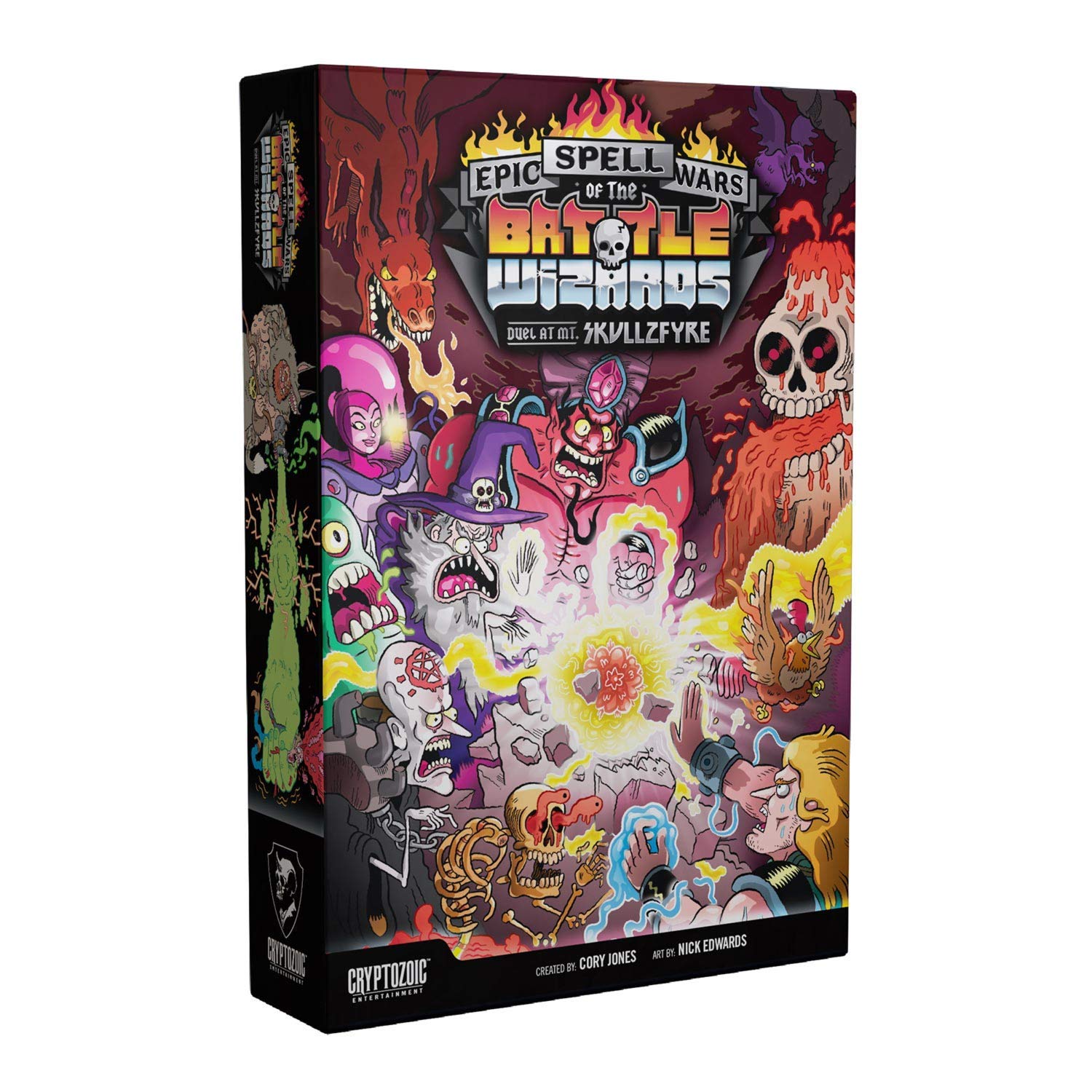 Epic Spell Wars of the Battle Wizards Duel at Mt Skullzfyre Card Game 1