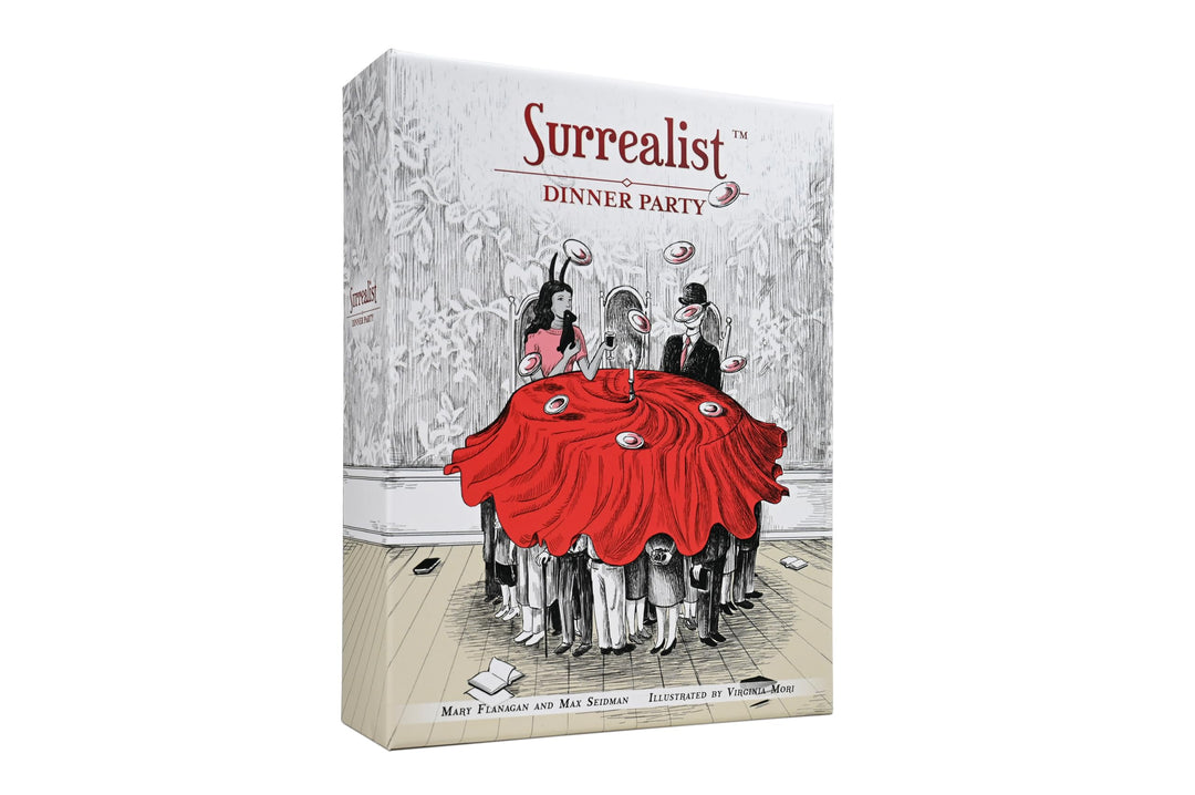 Resonym Surrealist Dinner Party, Whimsical and Strategic Card Game, Ages 13+, 2 to 4 Players, Games