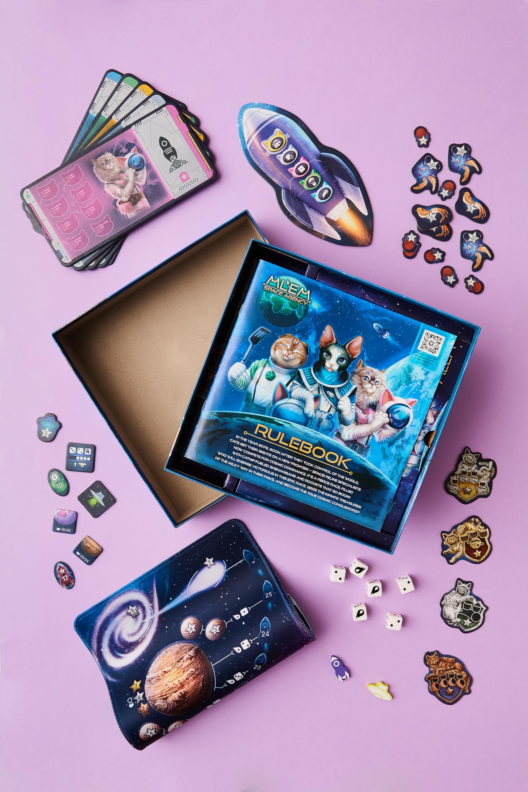Mlem Space Agency Board Game by Rebel 7