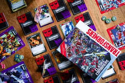 Clash of the Combiners Transformers Deck Building Game Exp Board Game by Renegade Studio 6