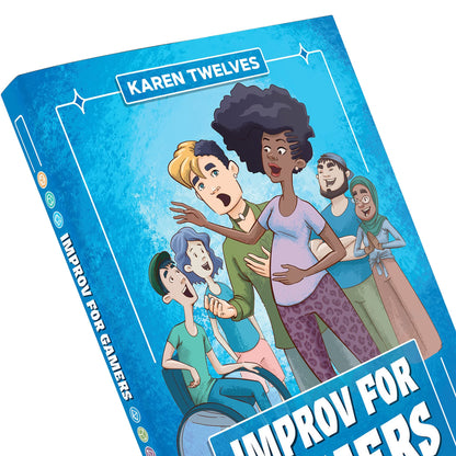 Evil Hat Productions, LLC Improv for Gamers: Second Edition - Hardcover RPG Book, Role Playing Game 6
