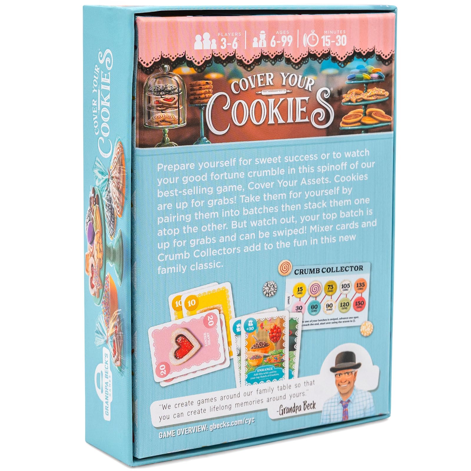 Cover Your Cookies Board Game by Grandpa Becks 2