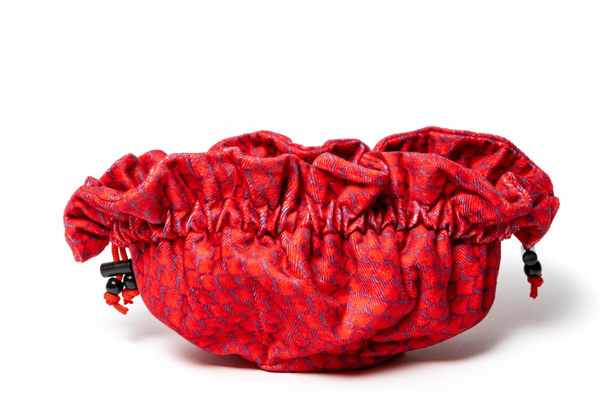 Metallic Dice Games FanRoll Dragon StormTM Velvet Compartment Dice Bag: Dragon Scales 5