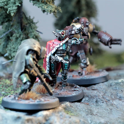 Free League: Mutant Year Zero: Zone Wars - Core Set -Boxed Miniatures Wargame, Tabletop Skirmish Mayhem, Everything Needs: RPG Book, Mat, Dice & More 7