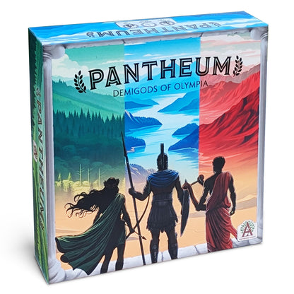 Pantheum Demigods of Olympia Board Game by Archwood 1