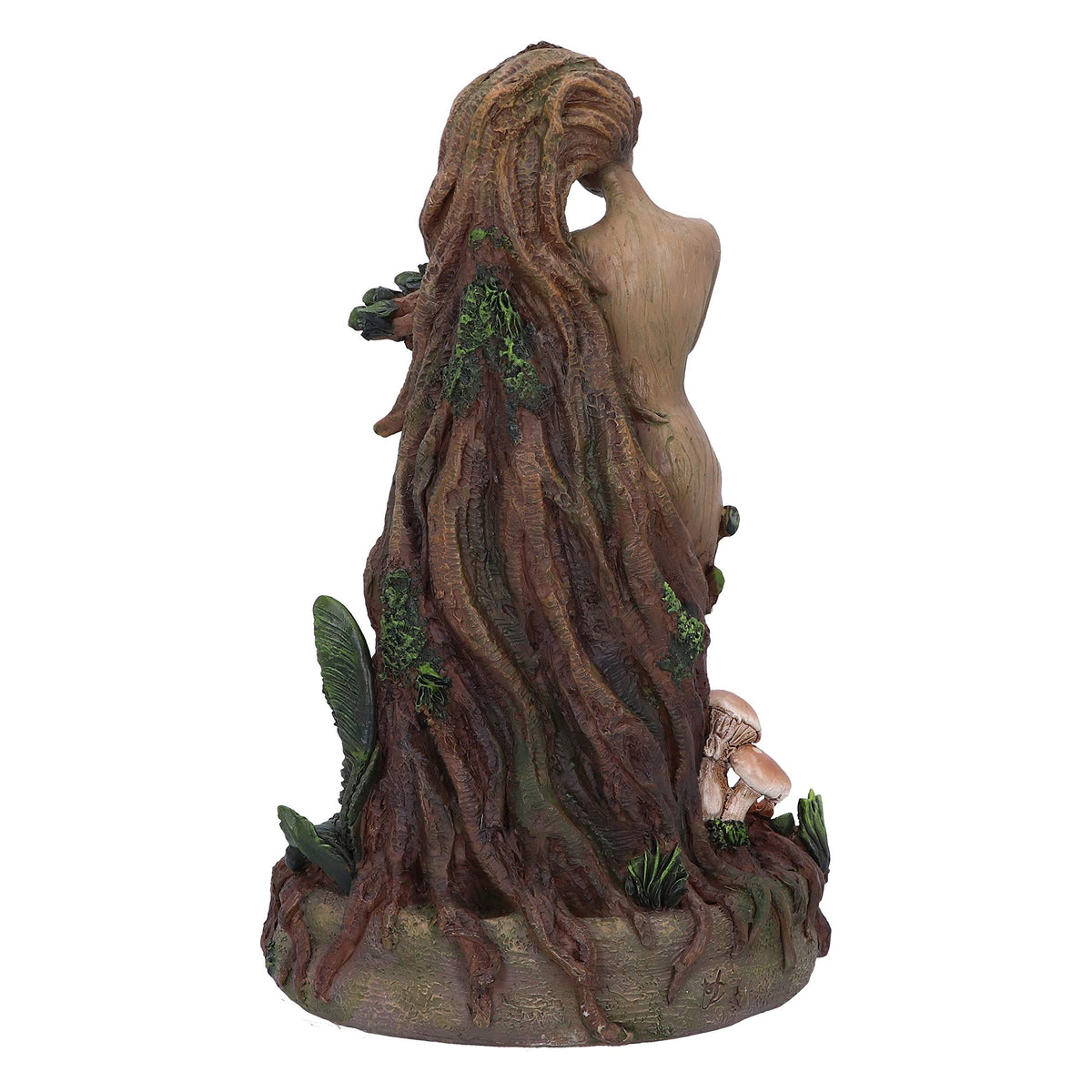 Lady Earth Female Tree Spirit Natural Backflow Incense Burner 23.5cm 3