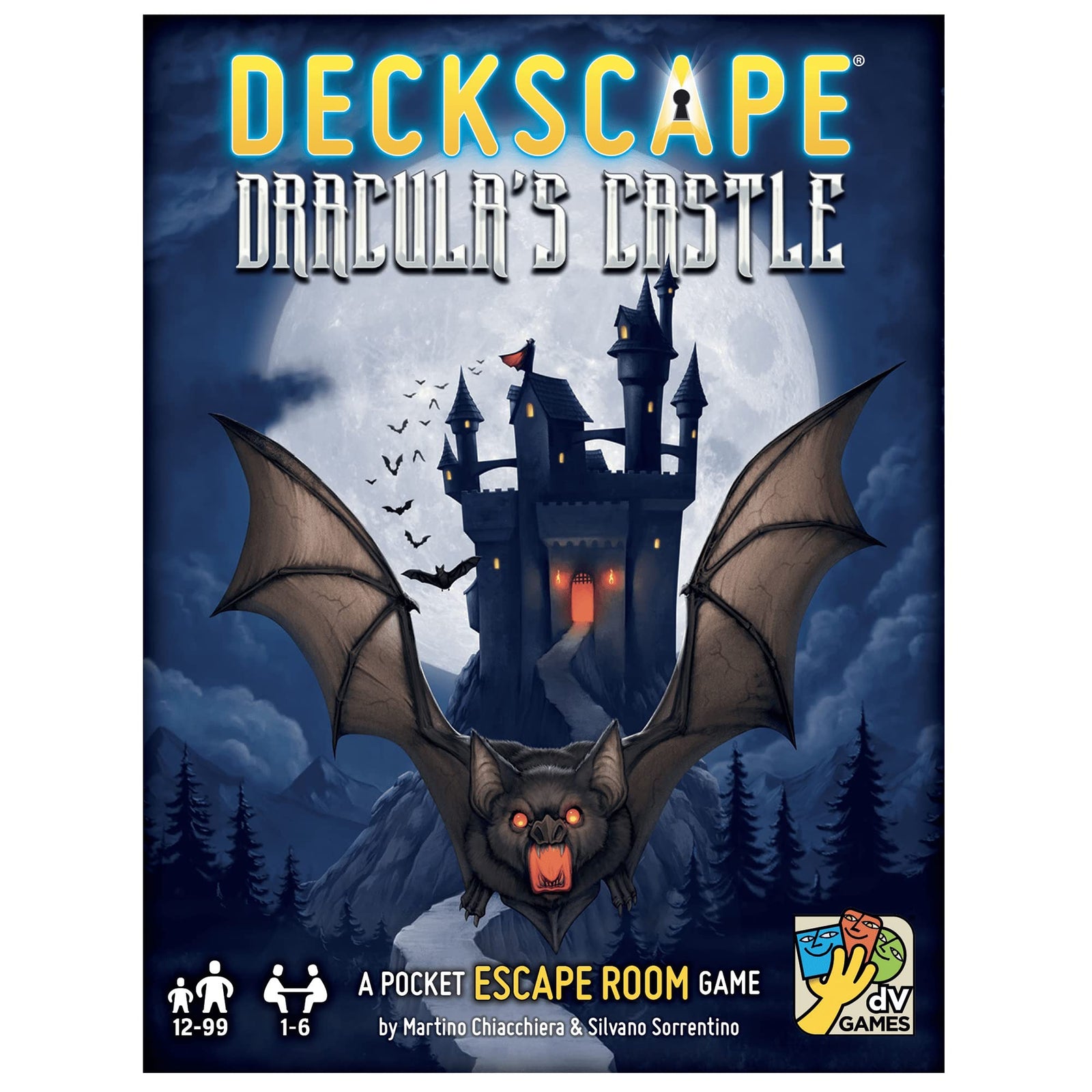 Deckscape Draculas Castle Board Game by daVinci Editrice 1