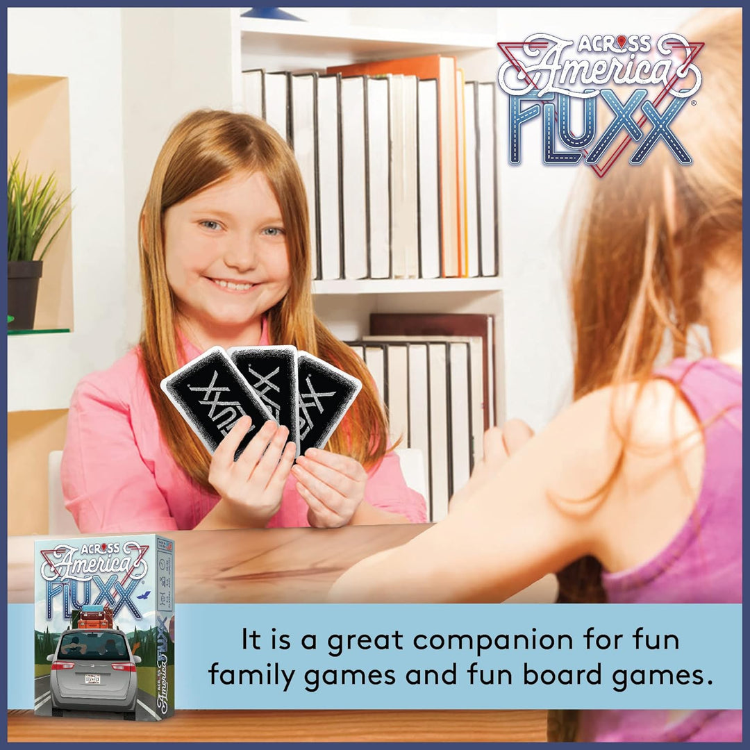 Across America Fluxx Card Game  Ever Changing Fun for Travel