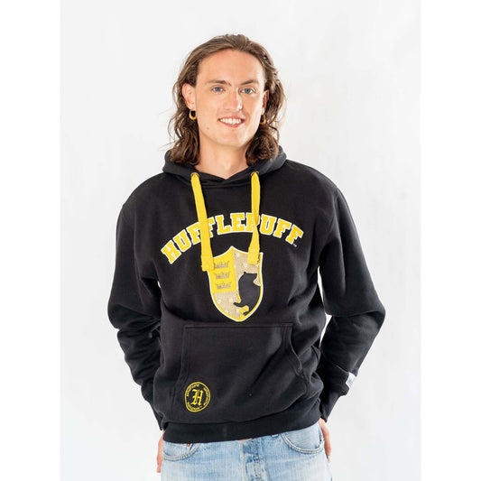 Hufflepuff Adult Harry Potter Deluxe Hoodie 1