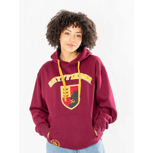 Gryffindor Adult Deluxe Harry Potter Hoodie 1