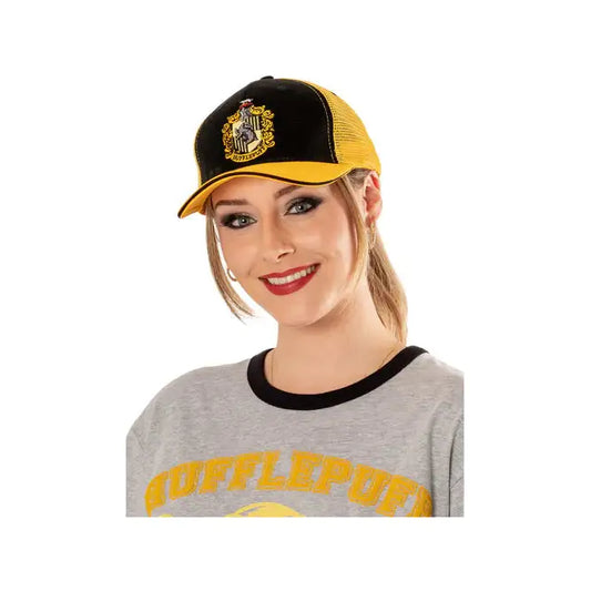 Hufflepuff Harry Potter Trucker Hat Adult 1