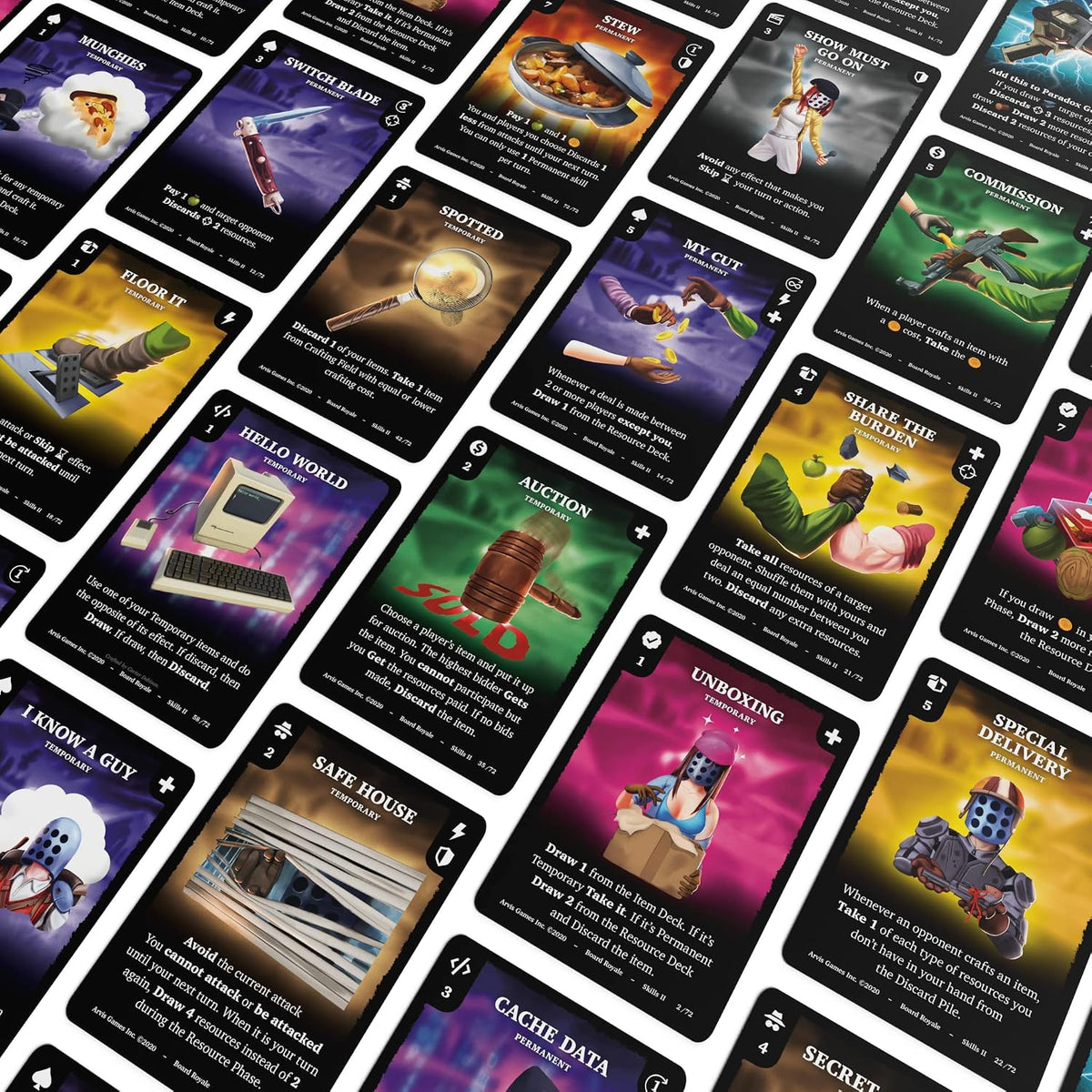 Board Royale The Island Skills 2 Card Game Expansion