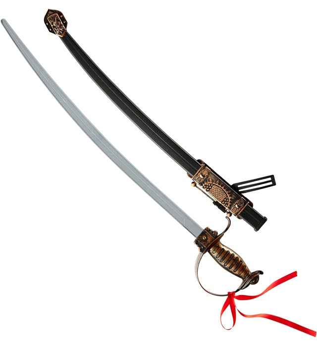 Old Time Royal Sword With Decorated Scabbard 68 Cm