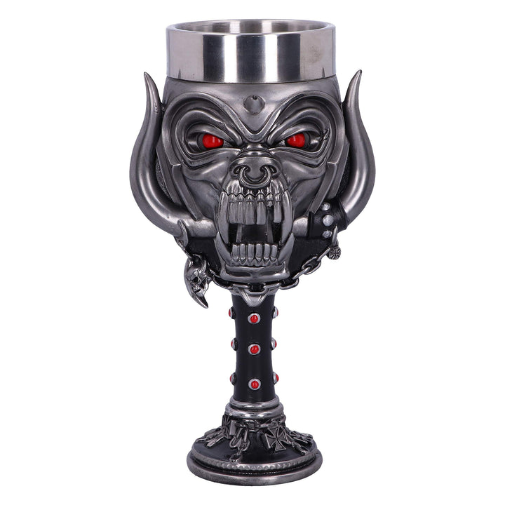Motorhead Snaggletooth Warpig Goblet Glass 19.5cm Officially Licensed