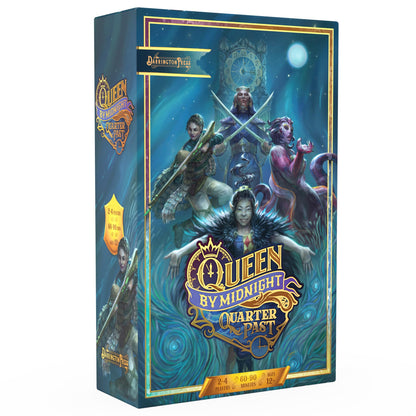 Critical Role: Queen by Midnight: Quarter Past - Standalone Expansion, Deck-Building Board Game, Princess Battle-Royal Fight, Ages 12+, 2-4 Players 1