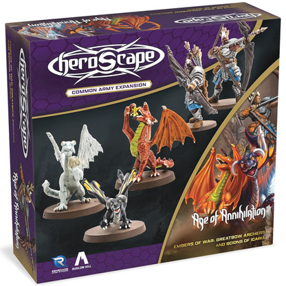 Heroscape Greatbow Archers and Scions of Icaria Army Expansion Board Game by Renegade Studio 1