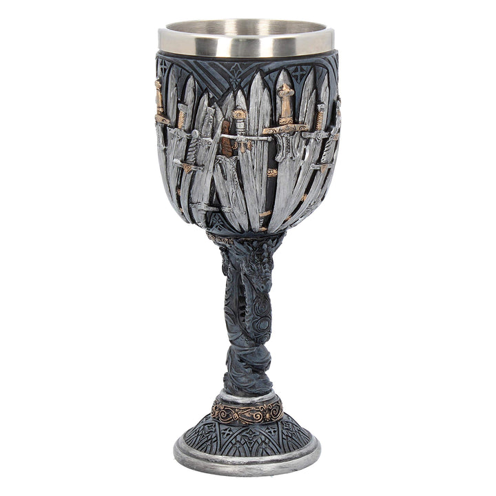 Nemesis Now Medieval Sword Dragon Wine Goblet 17.5cm