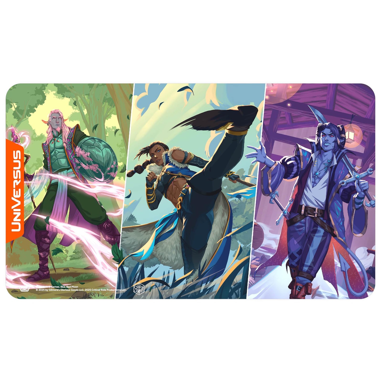 UVS Critical Role: Heroes of Exandria Caduceus, Beauregard, and Mollymauk - Playmat 1