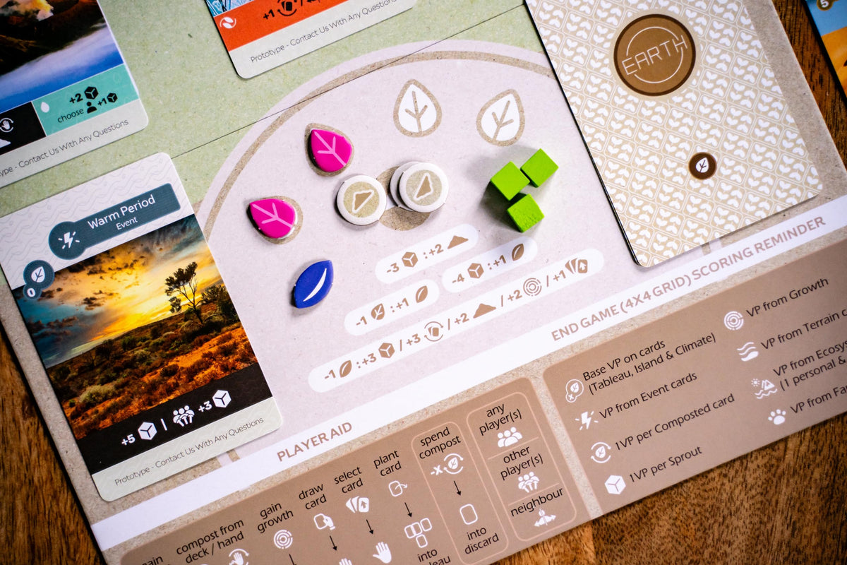Abundance Earth Expansion Board Game by Inside Up 4