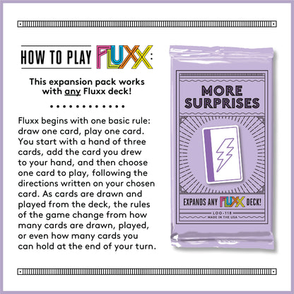 Fluxx More Surprises Expansion Board Game by Looney Labs 4