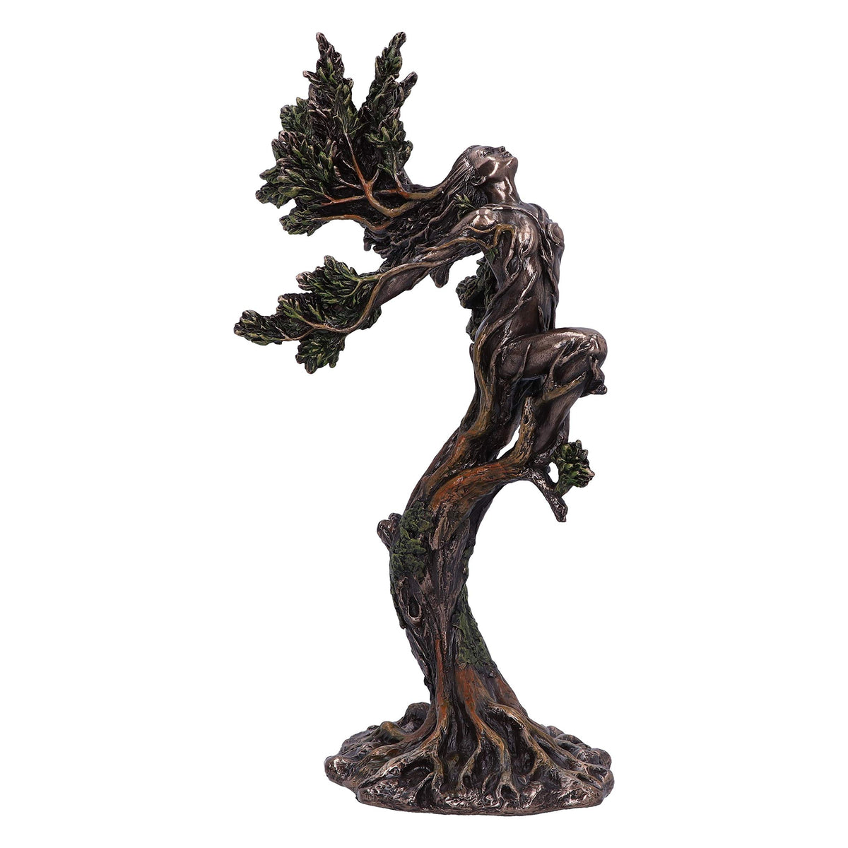 Bronze Mythological The Forest Nymph Elemental Figurine 25cm 3