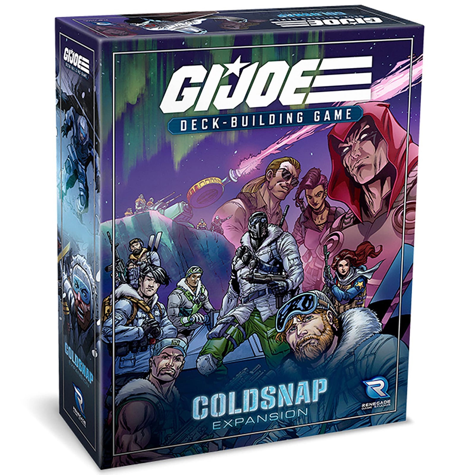 Renegade Game Studios G.I. Joe Deck-Building Game: Coldsnap Expansion - It's Cold-Blooded Chaos, Includes 2 New Story Missions, Renegade Game Studios, Ages 14+, 1-4 Players, 30-70 Min Playing Time 2