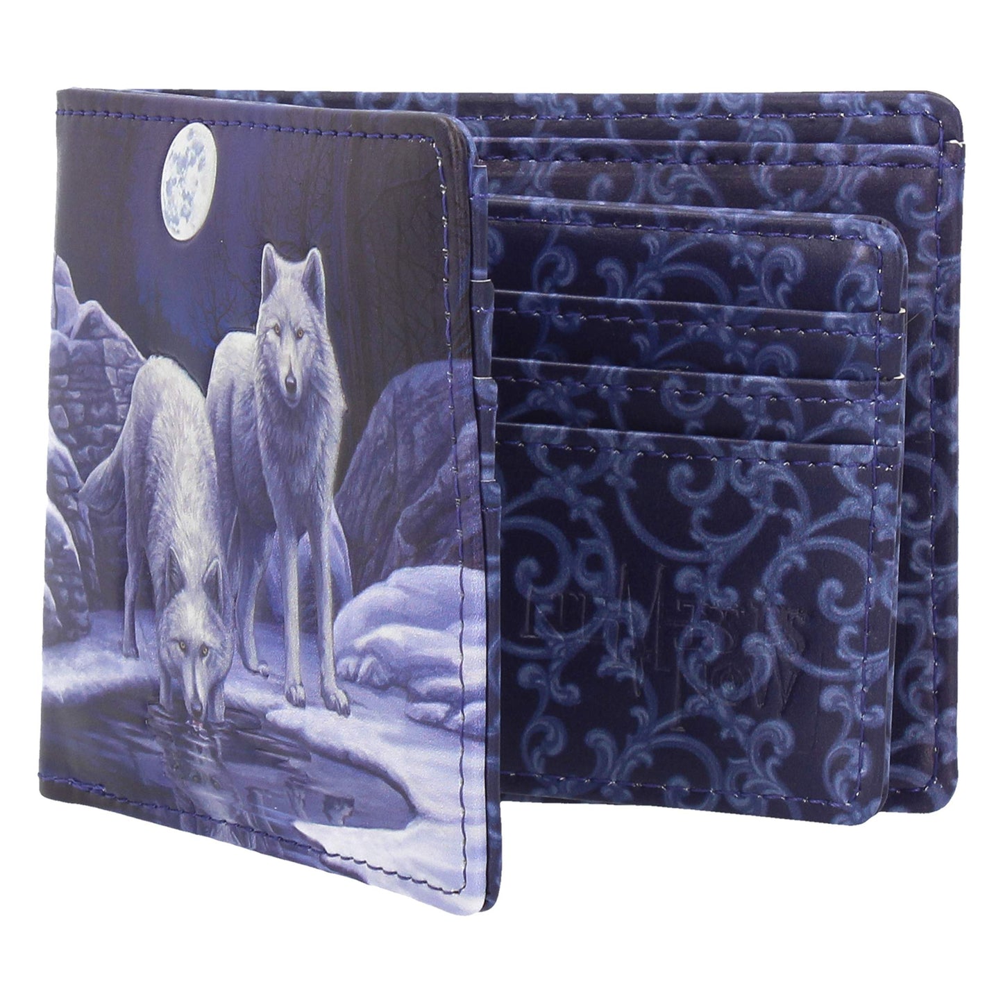 Warriors of Winter Wolf Wallet by Lisa Parker 2