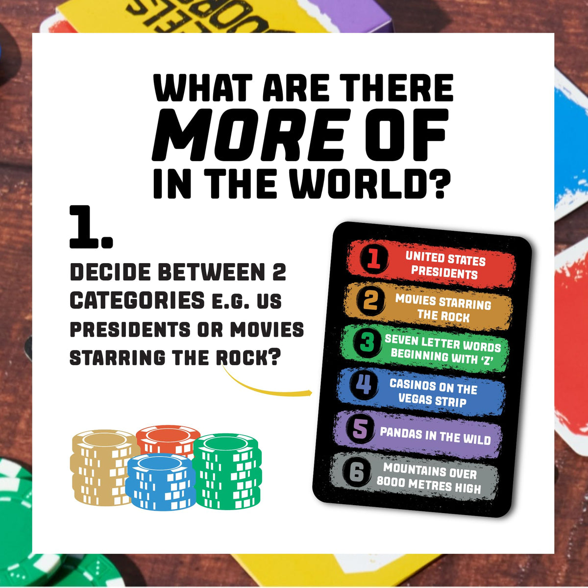 Format Games Wheels vs Doors Party Game - Hilarious Game Based on Social Media Discussions, Fun Family Game for Kids and Adults, Ages 8+, 2-20 Players, 30+ Minute Playtime, Made 3