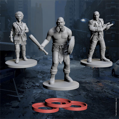 Pendragon Studios: Escape from New York: Bands of New York - 5th Player Expansion, Hero Strategy Board Game Baed On The Movie, Ages 14+, 2-5 Players, 60 min 2