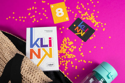 Rebel Klink Card Game - Exciting Push Your Luck Numbers Game, Portable for Parties & Travel, Quick & Easy Family Fun for Kids & Adults, Ages 7+, 3-5 Players, 15-30 Minute Playtime, Made Studio 6