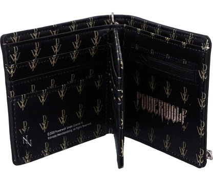 Powerwolf Kiss of the Cobra King Embossed Wallet Officially Licensed 5