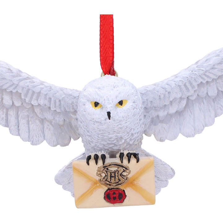 Harry Potter Hedwig Hanging Festive Decorative Ornament 13cm