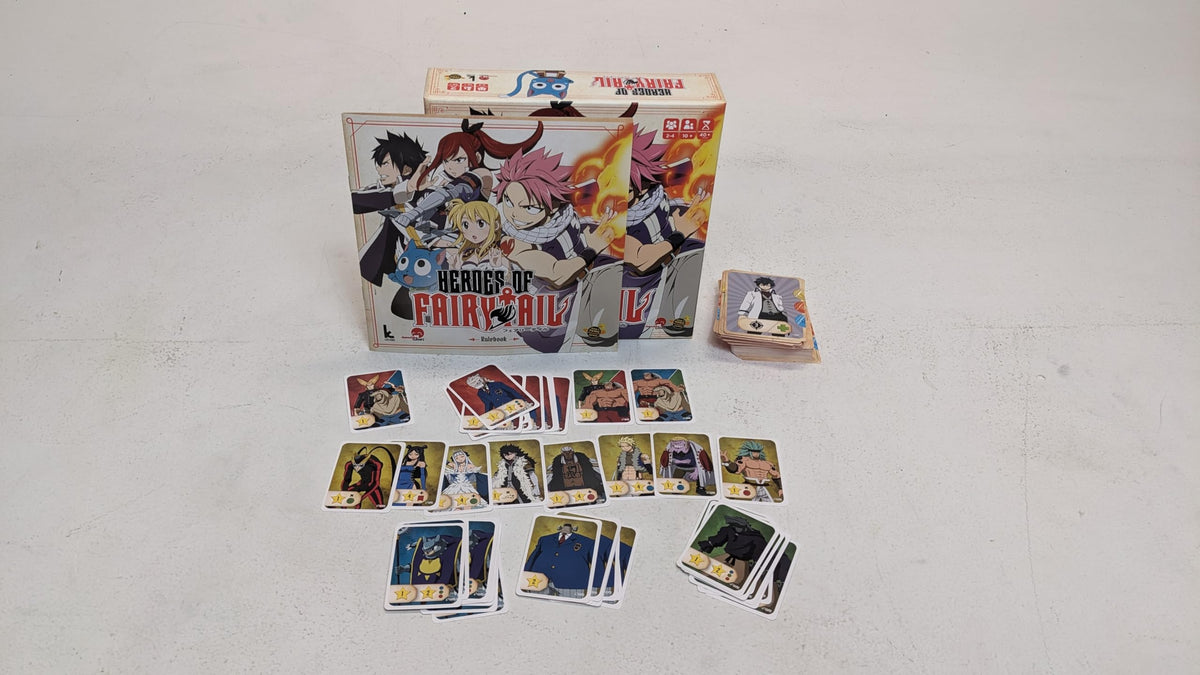 Japanime Games Heroes of Fairy Tail | from The Publisher of Champions of Midgard | Assemble Your Team and Become The Hero Fiore Deserves | 2-4 Players | 15-30 Min | Ages 10+ 7