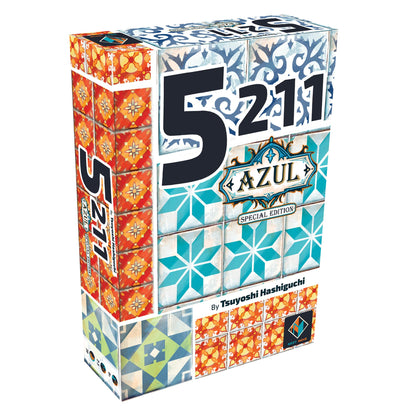 5211 Azul Edition Card Game Fast-Paced Fun with Azul-Inspired Artwork 1