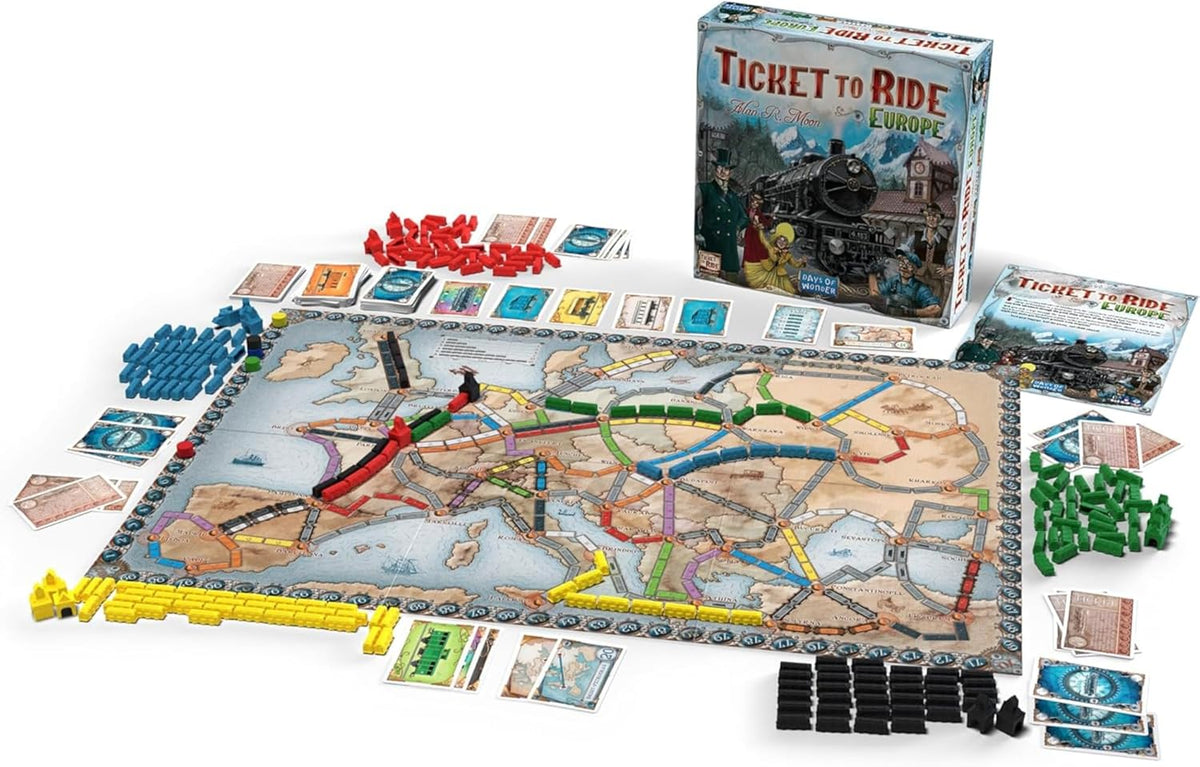 Ticket to Ride Europe Refresh Board Game