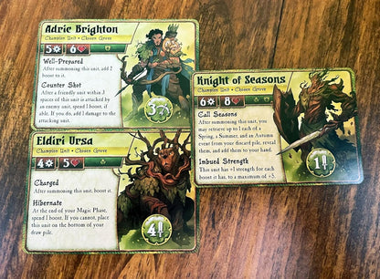 Summoner Wars Chosen Grove Faction Deck Board Game
