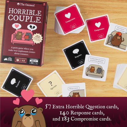 Horrible Couple Board Game by Exploding Kittens 6