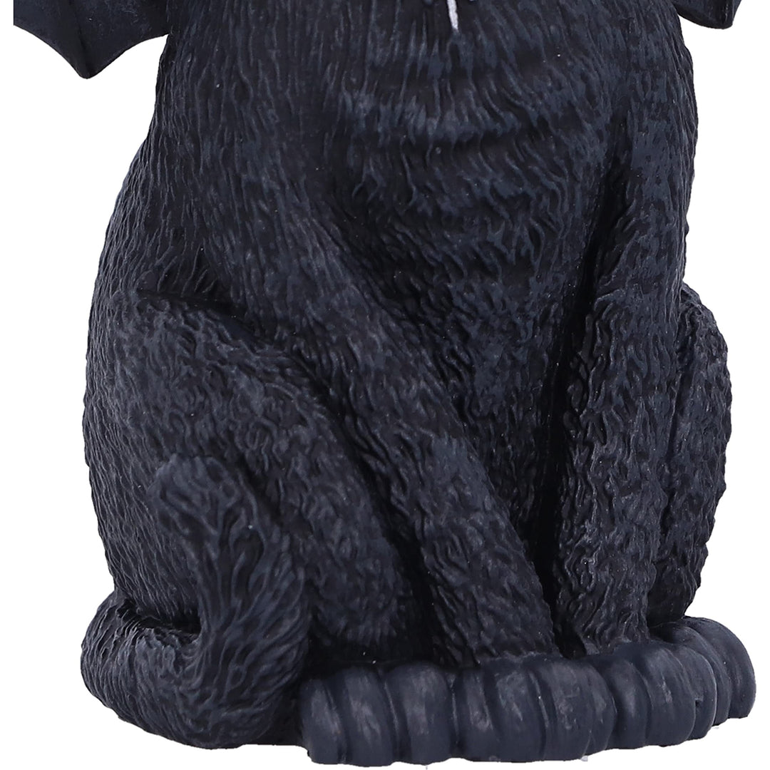 Malpuss Black Bat Cat Hanging Decorative Ornament 9.2cm