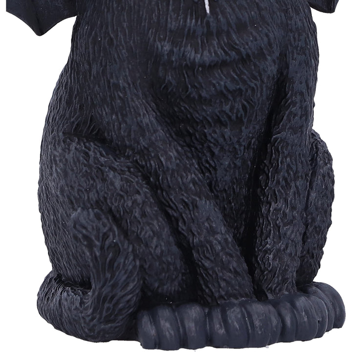 Malpuss Black Bat Cat Hanging Decorative Ornament 9.2cm